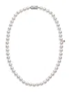 Mikimoto Women's Essential Elements 18k White Gold & 6.5mm White Cultured Akoya Pearl Strand Necklace