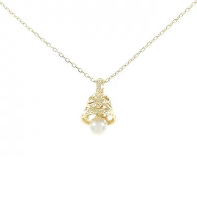 Pre-owned Mikimoto Yellow Gold (18k) Necklace ()