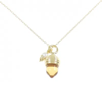 Pre-owned Mikimoto Yellow Gold (18k) Necklace () In Multi