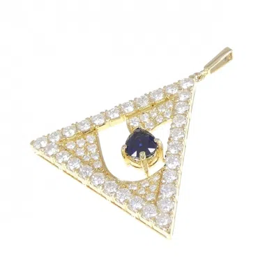 Pre-owned Mikimoto Yellow Gold (18k) Pendant () In Multi