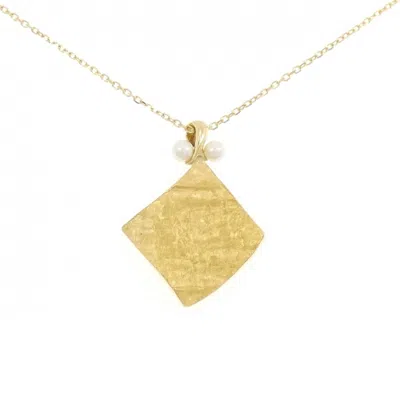 Pre-owned Mikimoto Yellow Gold (18k) Yellow Gold (22k) Necklace ()