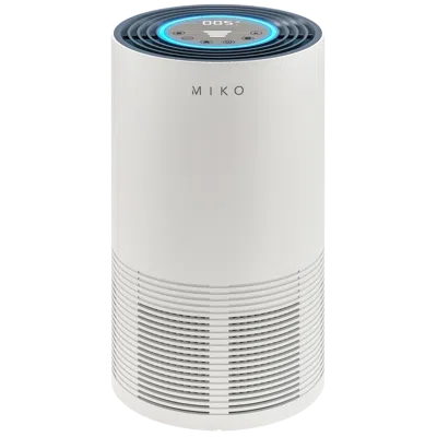 Miko Air Purifier True Hepa With Air Sensor In White