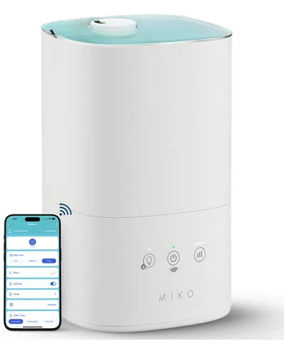 Miko Cool Mist Humidifier With App Control Breeze + In White
