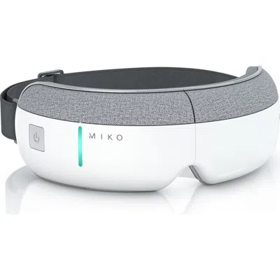 Miko Gaze Eye Massager With Heat & Bluetooth In White