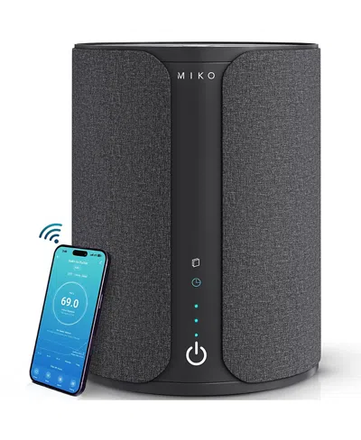 Miko Ibuki 2.0 Smart Home Air Purifier With App Control & Oil Diffuser - Covers Up To 1500 Sq Ft In Black