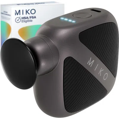 Miko Pulse Go Pocket Massage Gun For Targeted Muscle Relief In Black