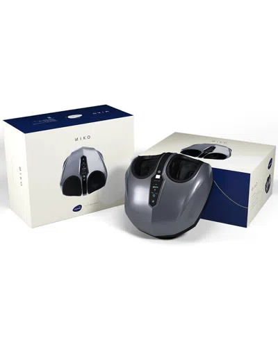 Miko Shiatsu Foot Massager With Multiple Functions & Heat In Gray