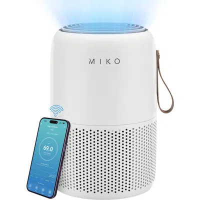 Miko Smart True Hepa Air Purifier With App Control In White
