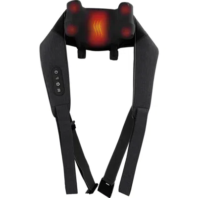 Miko Wave Neck & Back Massager Heated And Hands Free Motion In Black