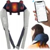 Miko Wave Neck And Back Massager With App Control In Blue