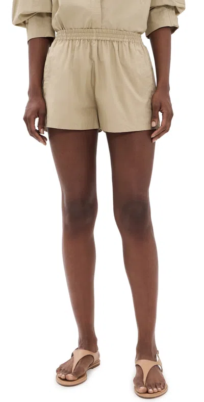 Mikoh Alki Shorts Sandy In Brown