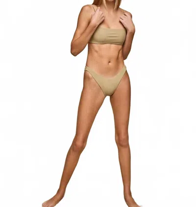 Mikoh Bondi Bikini Bottoms In Dune In Nude