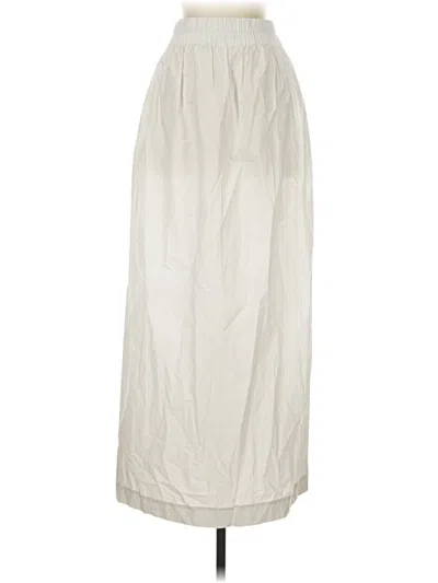 Pre-owned Mikoh Casual Skirt In Ivory