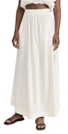 Mikoh Delia Maxi Skirt In Bone