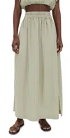 Mikoh Delia Skirt Oyster In Green