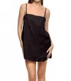 Mikoh Faye Mini Dress In Black In Black