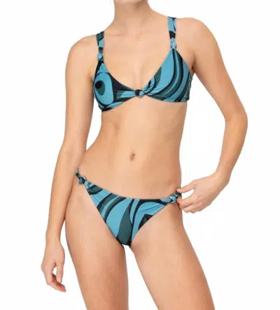 Mikoh Fiore Knotted Bottom In La Plage In Blue