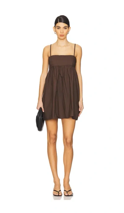 Mikoh Giulia Mini Dress In 棕色