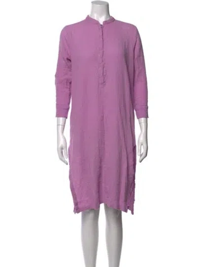 Pre-owned Mikoh Knee-length Dress In Purple