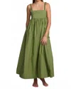 Mikoh Konde Maxi Dress In Green In Green