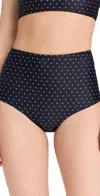 Mikoh Lami Bottoms Noir Spot In Noir Spot