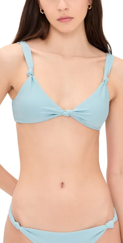 Mikoh Lula Bikini Top Shallows In Blue