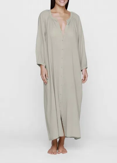 Mikoh Maracas Dress In Gravel In Gray