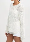Mikoh Mehetia Long Sleeve Knit In White