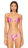 Mikoh Oska Bikini Top In Psychedelic