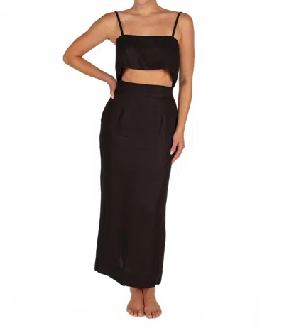 Mikoh Priya Top In Black