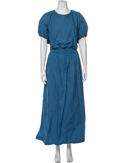 Pre-owned Mikoh Skirt Set In Blue