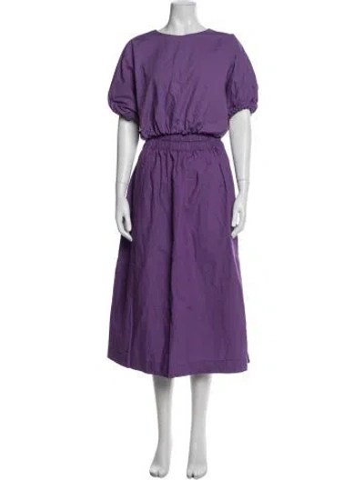 Pre-owned Mikoh Skirt Set In Purple