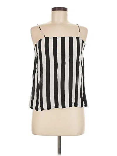 Pre-owned Mikoh Sleeveless Blouse In Black