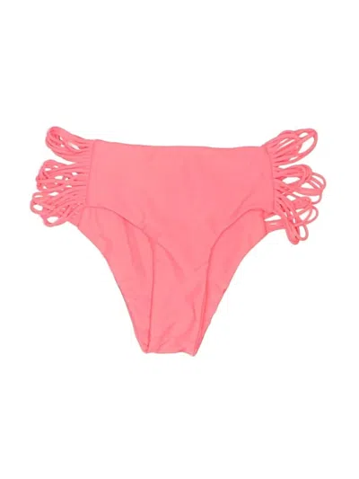 Pre-owned Mikoh Swimsuit Bottoms In Pink