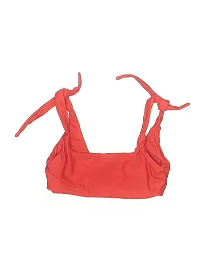 Pre-owned Mikoh Swimsuit Top Red Swimwear