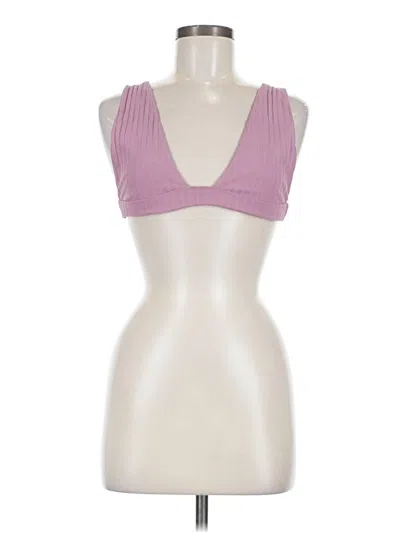 Pre-owned Mikoh Tank Top Pink Strapless Neckline Tops
