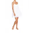 Mikoh Tella Eyelet Mini Dress In White In White