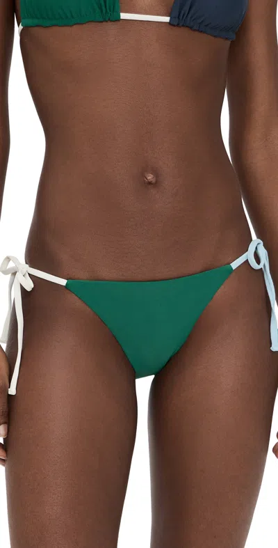 Mikoh Veda Bikini Bottoms Mixed Malachite In Green