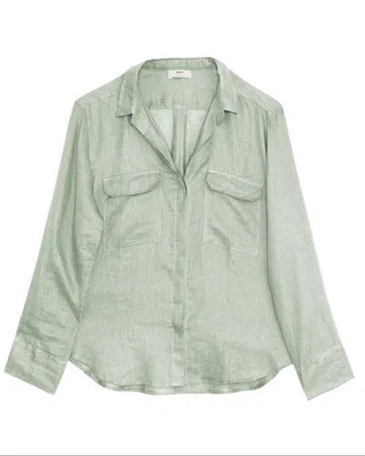 Mikoh Women's Mentawai Shirt In Celadon In Green