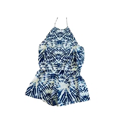 Mikoh Women's Pakaroa Romper In Blue