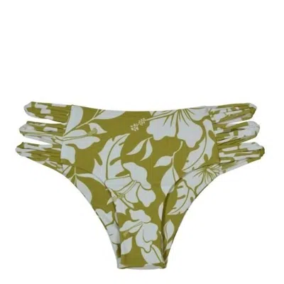 Mikoh Women's Velzyland Bikini Bottom In Waikiki In Green