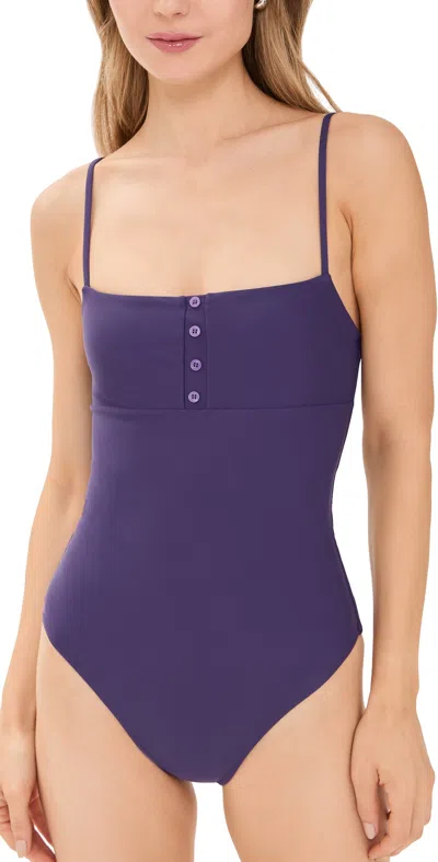 Mikoh Wren One Piece Aubergine