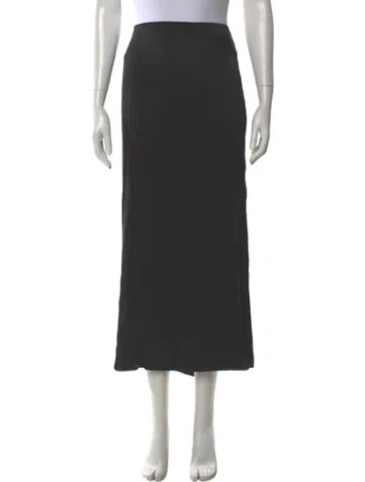 Pre-owned Mikuta Midi Length Skirt In Gray