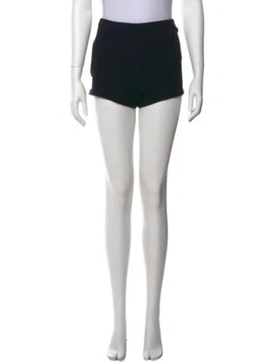 Pre-owned Mikuta Mini Shorts In Black