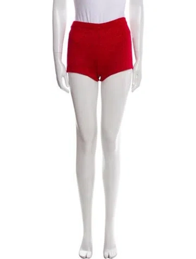 Pre-owned Mikuta Mini Shorts In Red