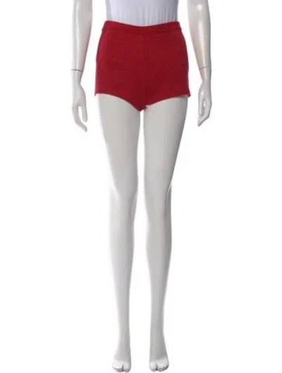 Pre-owned Mikuta Mini Shorts In Red