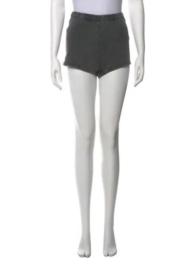 Pre-owned Mikuta Mini Shorts W/ Tags In Gray