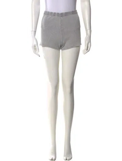 Pre-owned Mikuta Mini Shorts W/ Tags In Gray