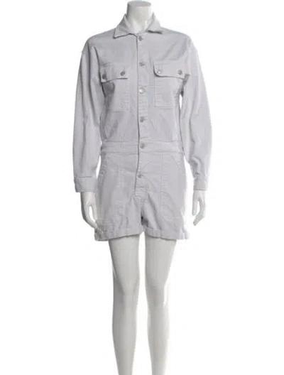 Pre-owned Mikuta Romper In Gray