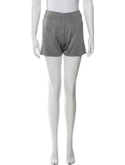 Pre-owned Mikuta Shorts In Silver